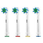 4PCS Cross Action Replacement Heads For Electric Toothbrush Compatible. Fixed Price $18.39.