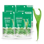 Gum Angled Floss Picks, Perfect For Tight Teeth, Extra 75 Foot (pack Of 4). Fixed Price $22.44.