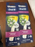 Oral-b Cross Action (3)REPLACEMENT Brush Heads Refill (2 Pack). Fixed Price $20.80.
