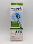 New Waterpik Sensonic Toothbrush Heads 3CT Standard Size SRRB-3W. Fixed Price $19.95.