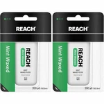 Reach Waxed Dental Floss Plaque Food Remover Refreshing 200 Yd Mint 1CT Pack. Fixed Price $15.01.