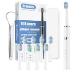 Oralexis Electric Toothbrush For Adults And Kids, Count (pack Of 1), White. Fixed Price $16.48.
