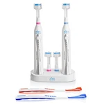 Triple Bristle Duo 3-SIDED Sonic Electric Toothbrush 2 Brushes & Dual Charging. Fixed Price $89.97.