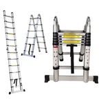 Jupitor Telescoping 12.5FT - 3.8M(1.9+1.9M), Silver" "aluminum. Fixed Price $138.99.
