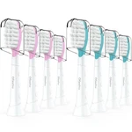 Kids Replacement Toothbrush Head For 1 Count (pack Of 8), Pink-green. Fixed Price $29.99.