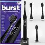 Burst Pro 2.0 Sonic Electric Toothbrush Adult Black W/ 3 Replacement Head Combo. Fixed Price $56.95.
