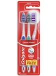 Colgate Classic Clean Soft Toothbrush 3-PACK Multi-level Bristles Tongue Scraper. Fixed Price $9.99.