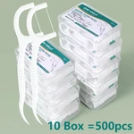 1/2/5/10 Box Portable Disposable Dental Floss Plastic Toothpick High-tension. Fixed Price $14.00.