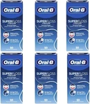 Oral-b Super Threader Dental Floss, Pre-cut Strands, 50 Count (pack Of 6). Fixed Price $37.16.