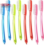 Zopeal Extra Hard And Firm Toothbrush For Adults Bulk Huge Large Long Head Brist. Fixed Price $10.33.