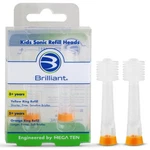 Brilliant Oral Care Kids Sonic 2 Count (pack 1), Orange (soft Bristles). Fixed Price $41.60.