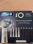 Oral-b Io Deep Clean Replacement Brush Heads 9-PACK Round Compatible. Fixed Price $32.00.