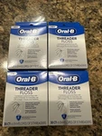 4 Pack Of Oral-b Threader Floss 30 Count (total 120). Fixed Price $29.99.