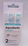 Aquasonic Standard Replacement Tooth Brush Heads With Protective Caps. Fixed Price $5.97.