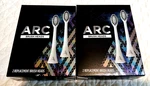 2 Arc Replacement Heads Boxes = 4 Oral Care White Sonic Toothbrushes. Fixed Price $14.99.